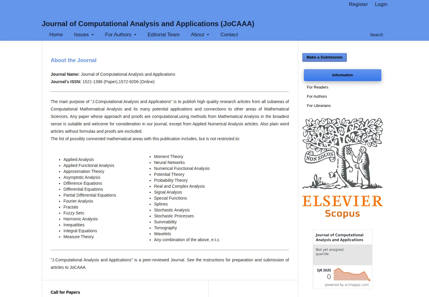 Screenshot of eudoxuspress.com
