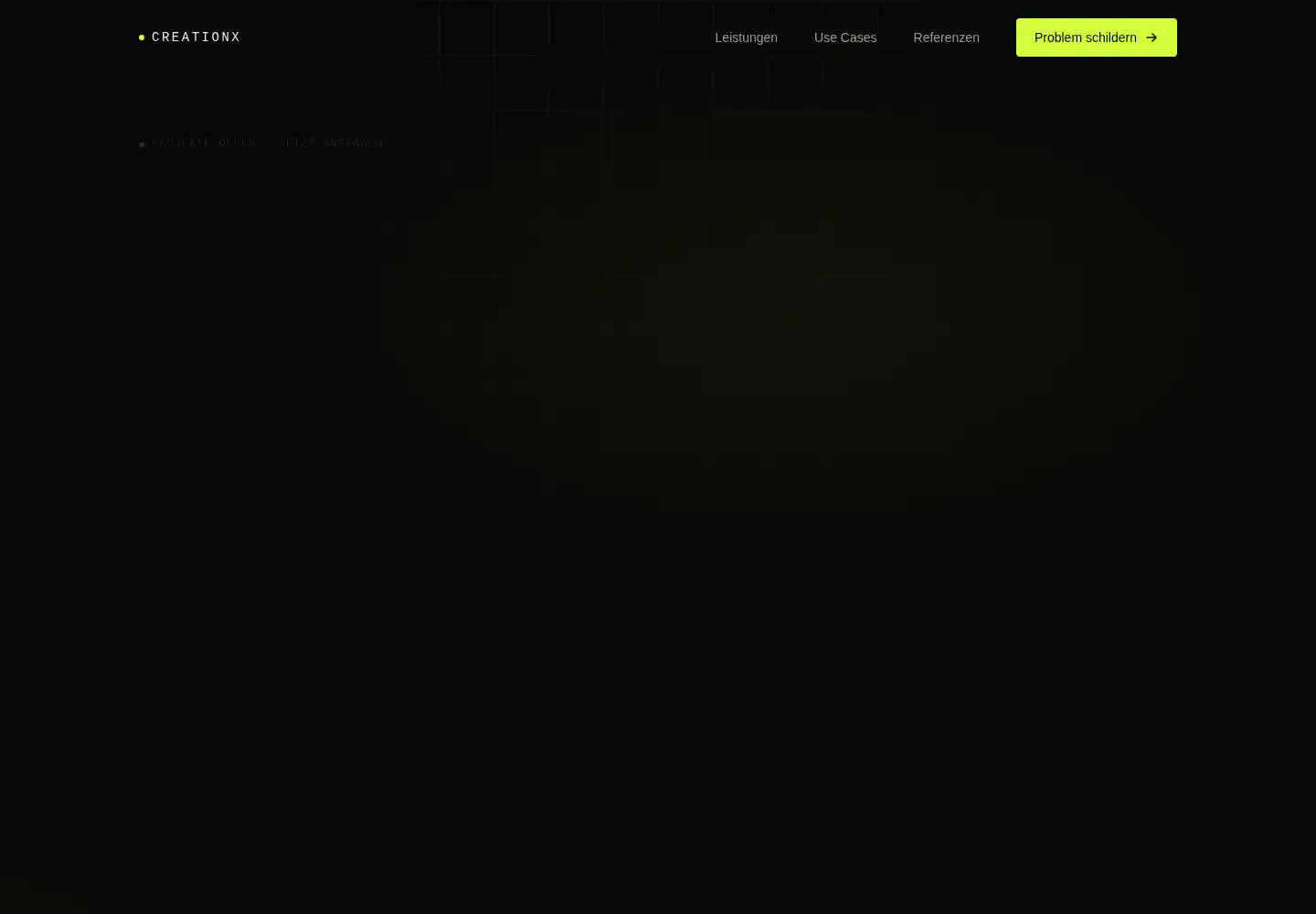 Screenshot of creationx.de
