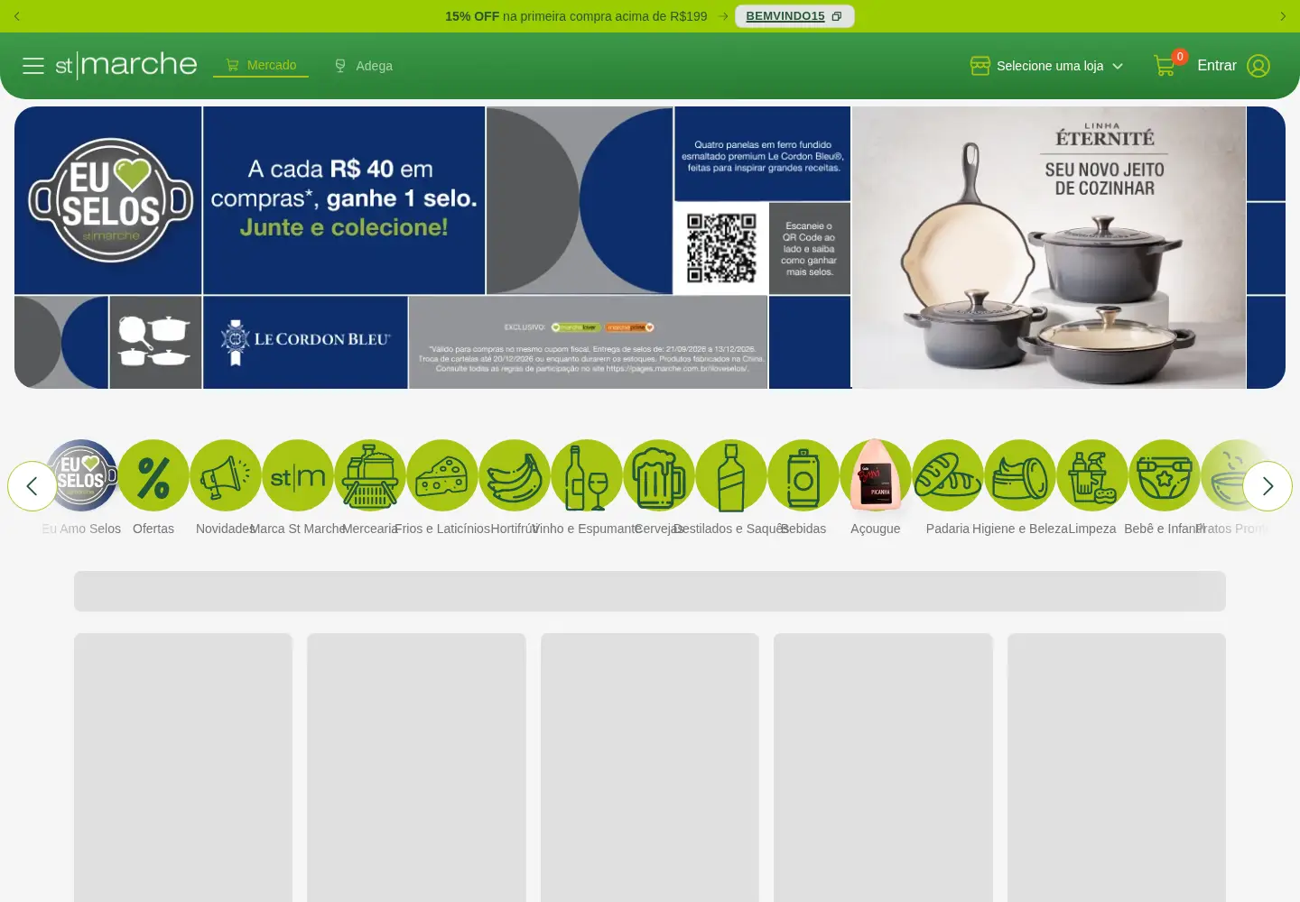 Screenshot of marche.com.br