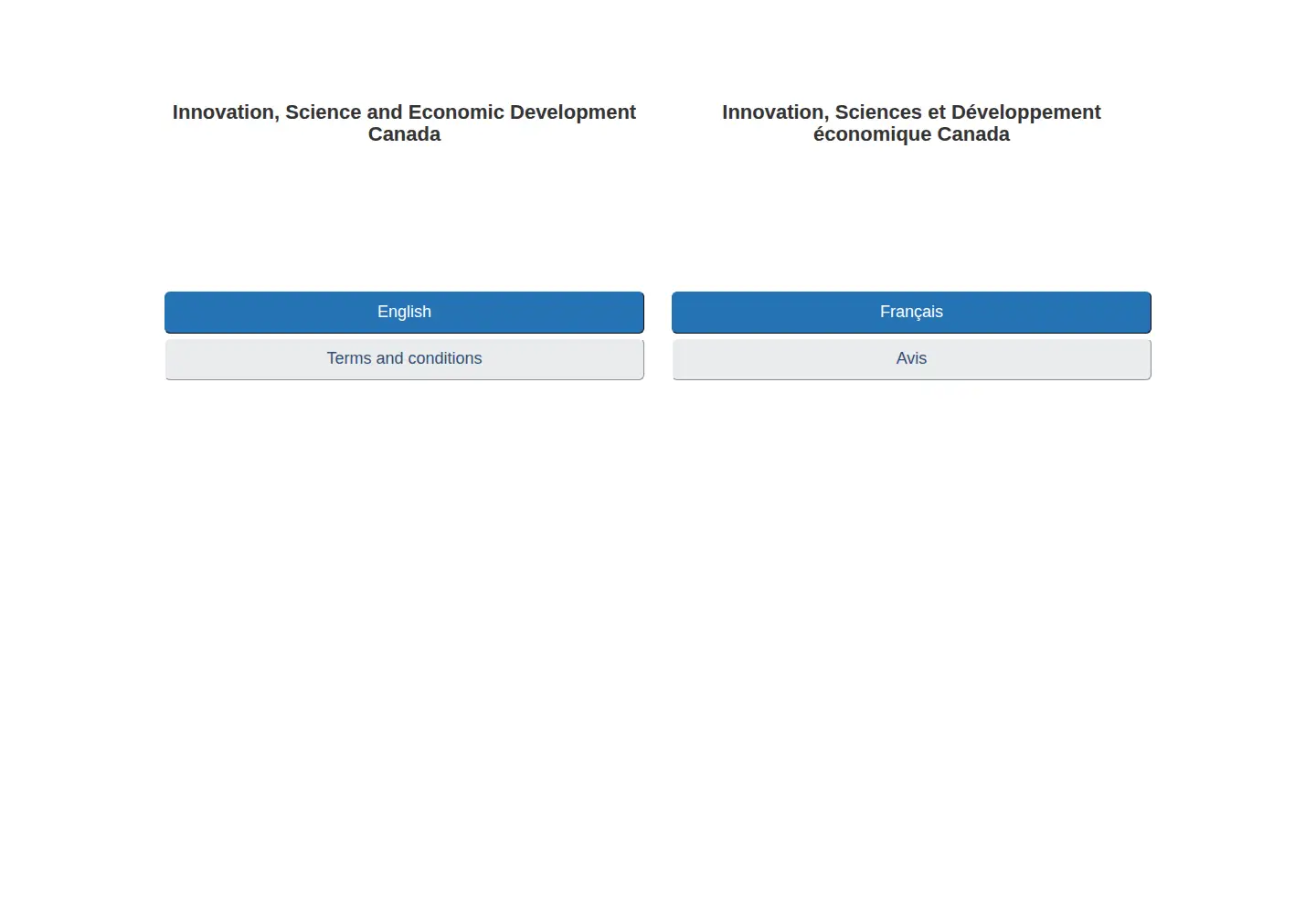 Screenshot of ic.gc.ca