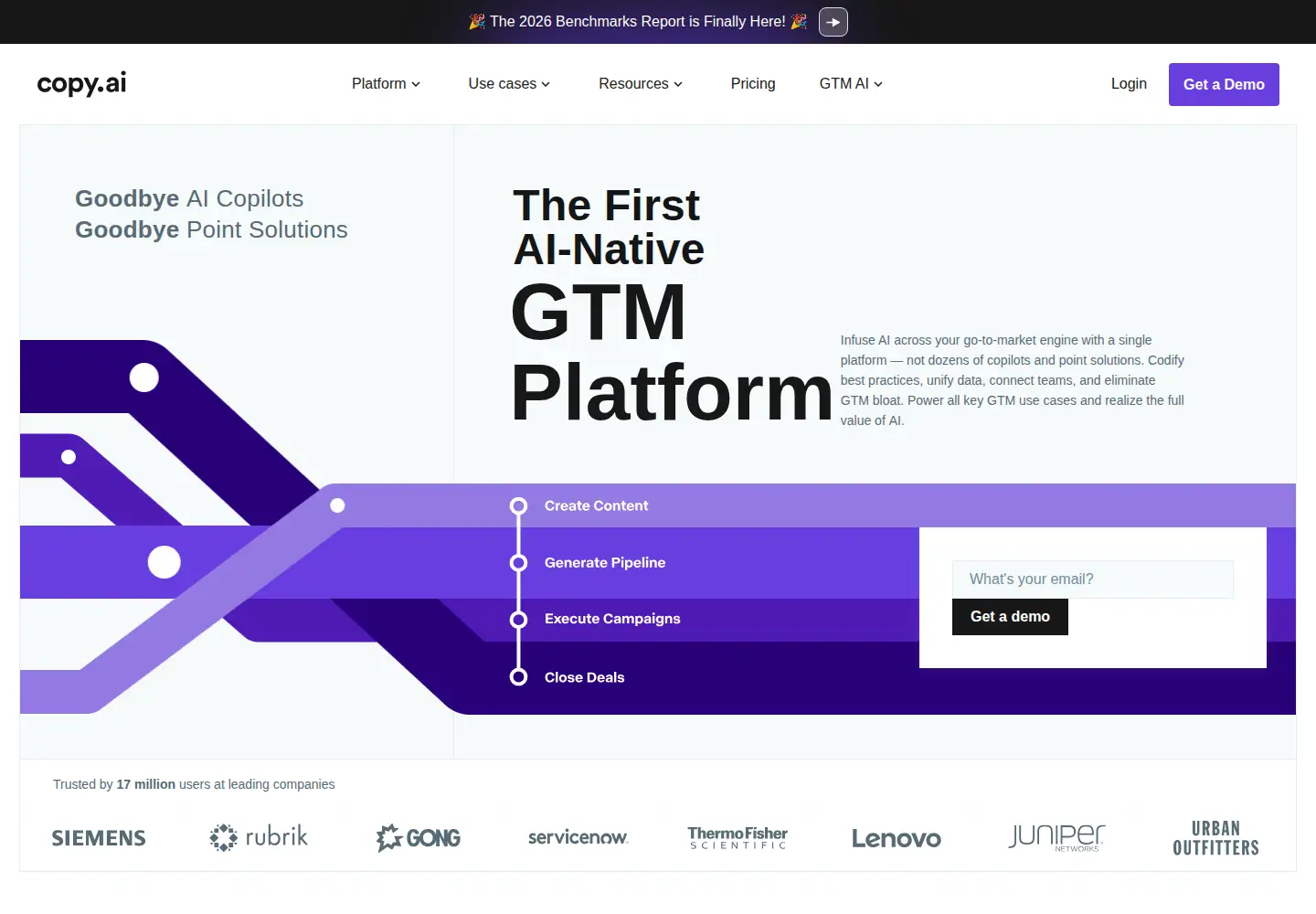 Screenshot of copy.ai