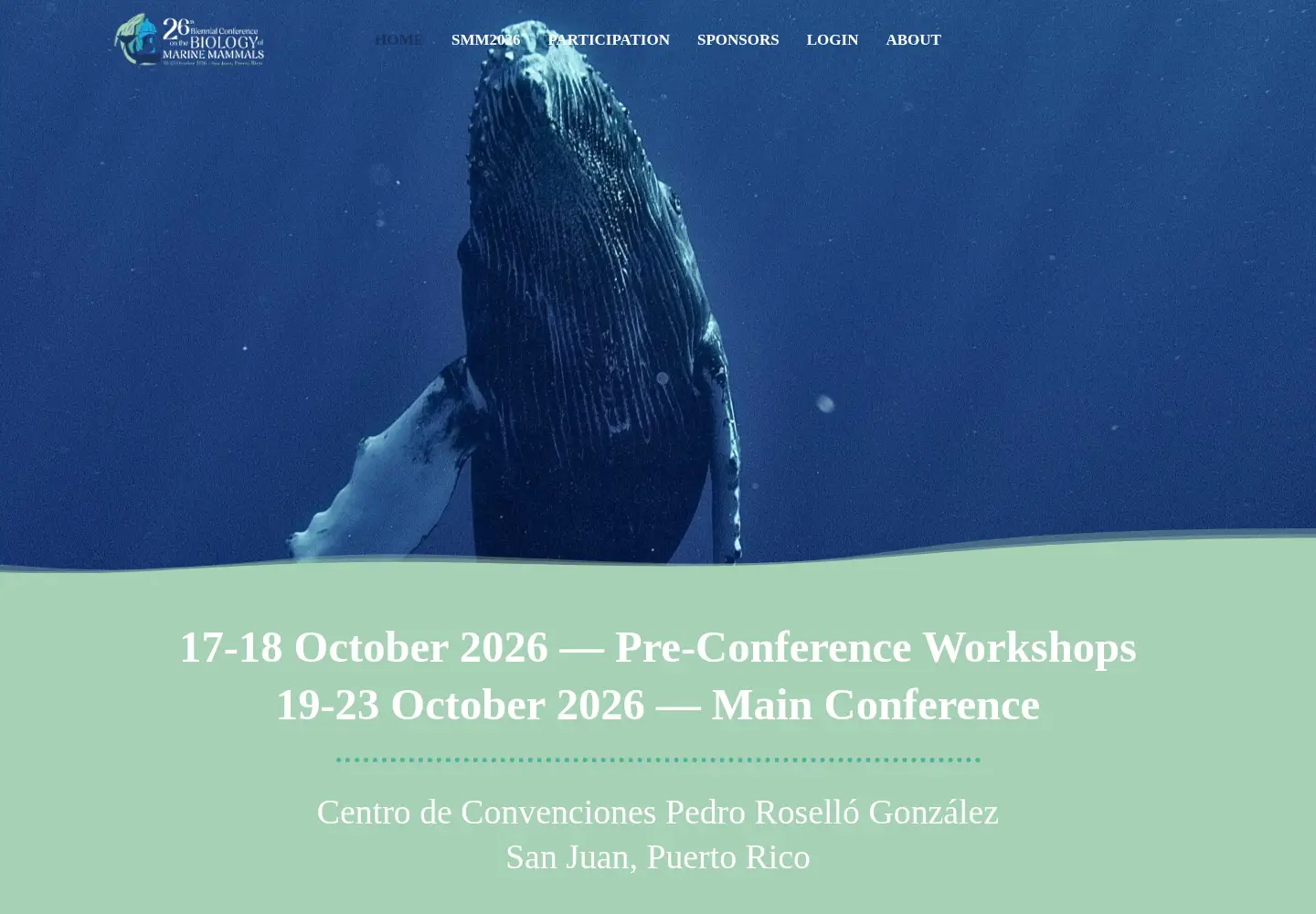 Screenshot of smmconference.org