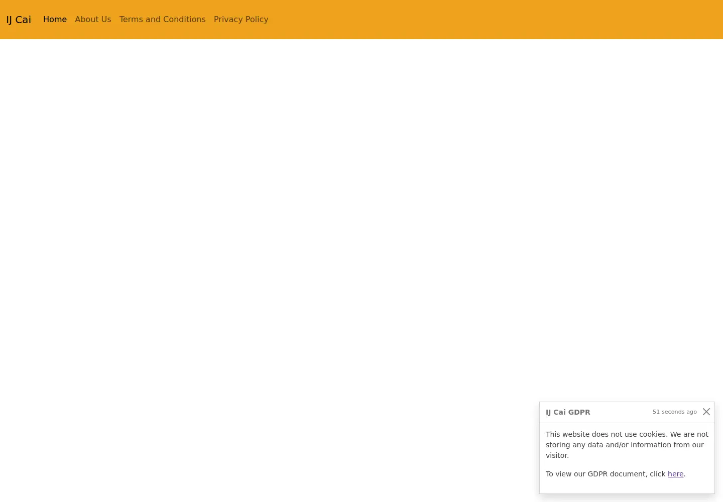 Captured homepage of ijcai-09.org in the current scan