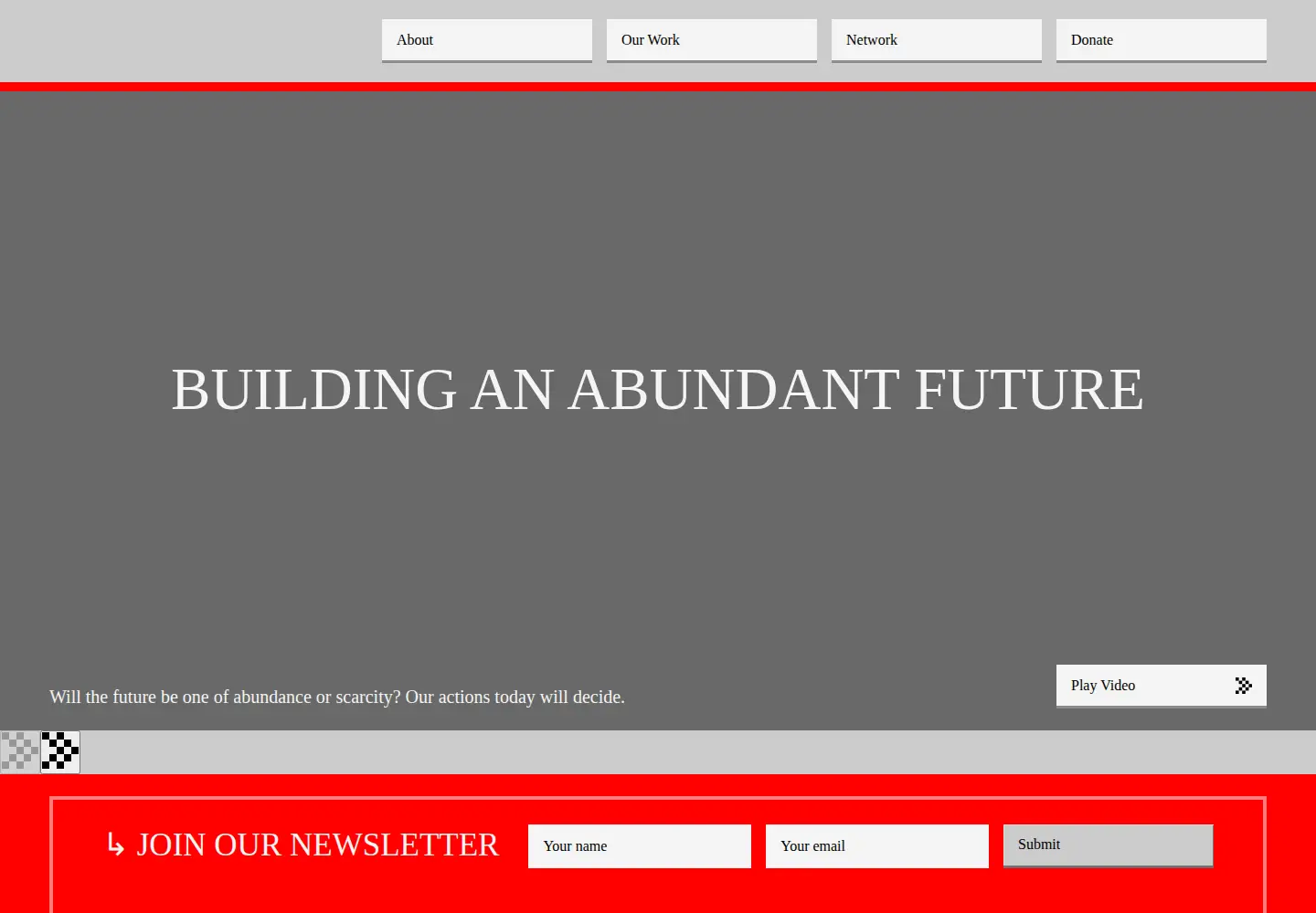 Screenshot of abundance.institute