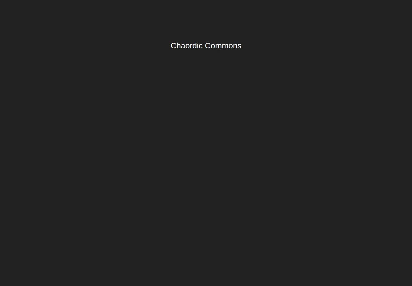 Screenshot of chaordic.org
