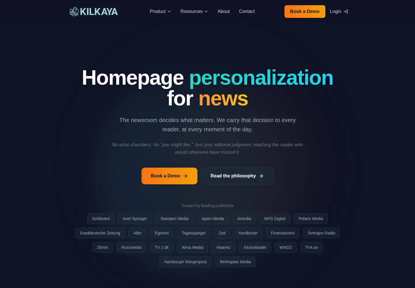 Screenshot of linkpulse.com