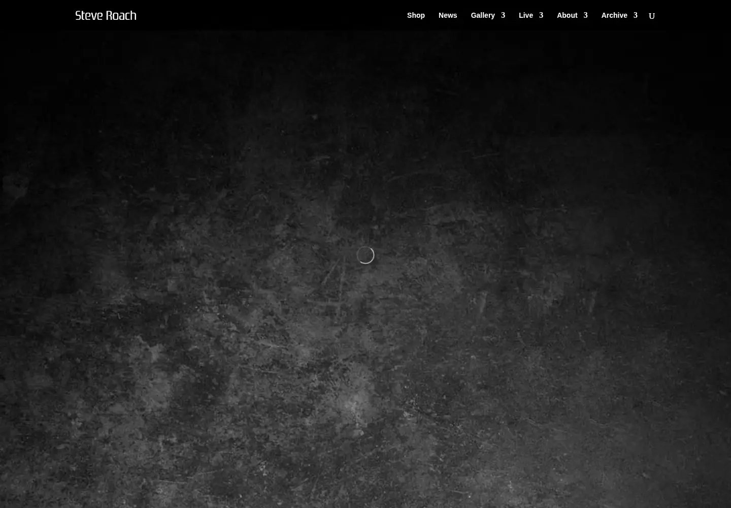 Screenshot of steveroach.com