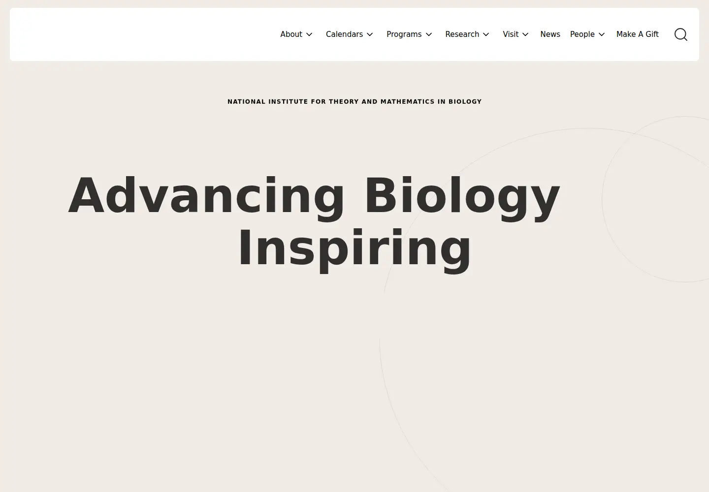 Captured homepage of nitmb.org in the current scan