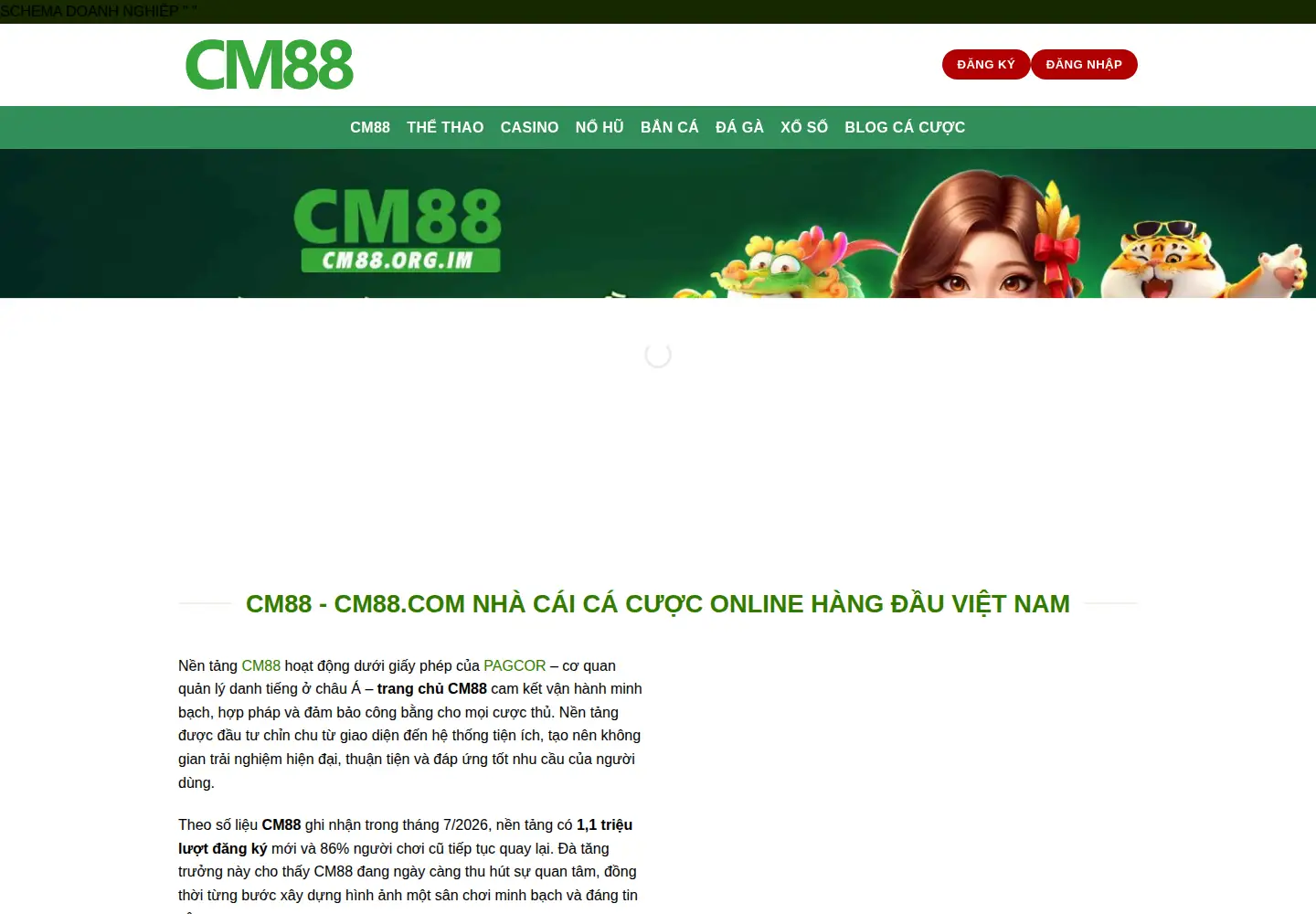 Screenshot of cm88.org.im