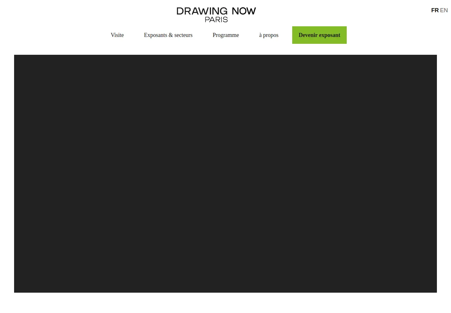 Screenshot of drawingnowparis.com