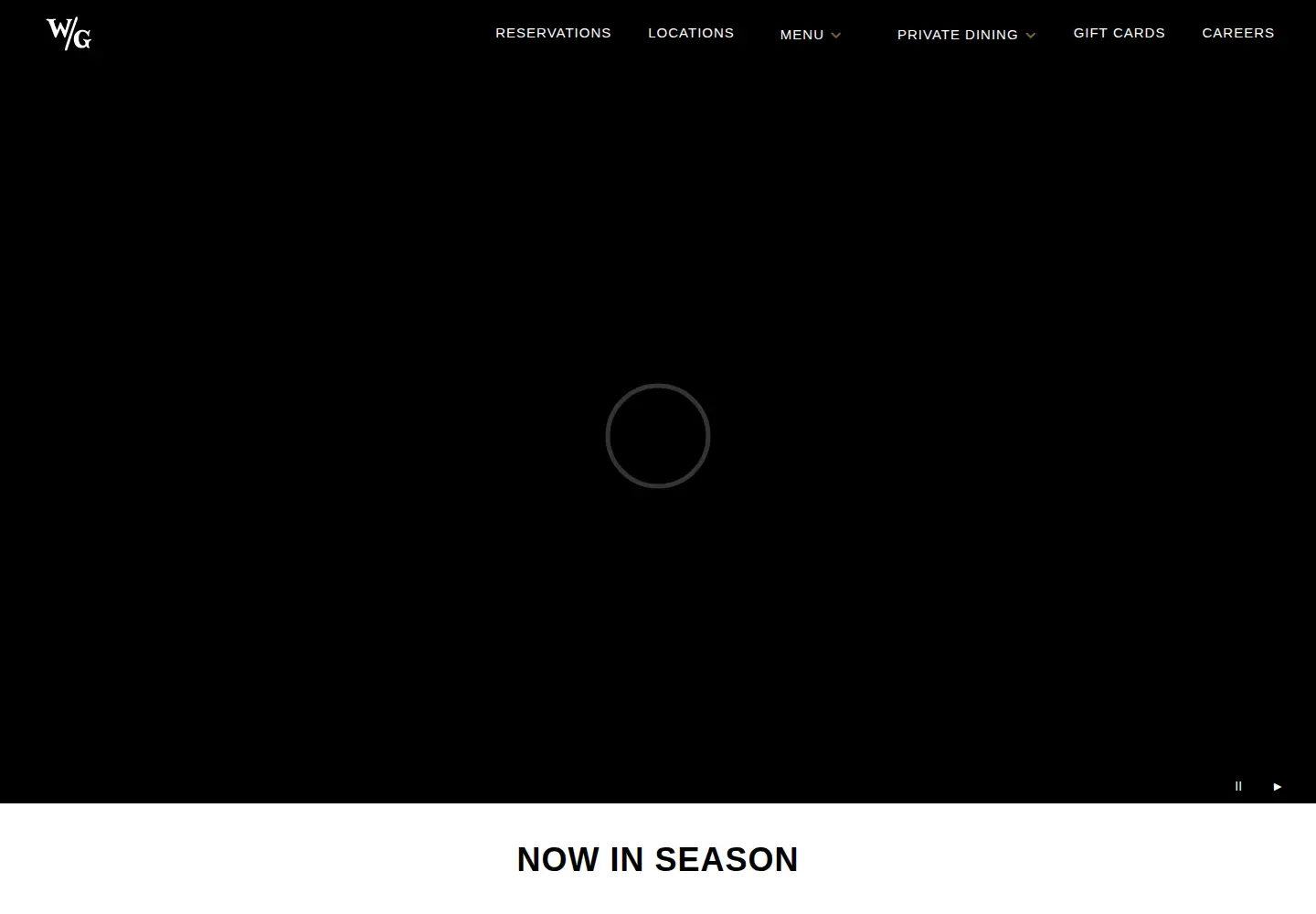Screenshot of watergrill.com