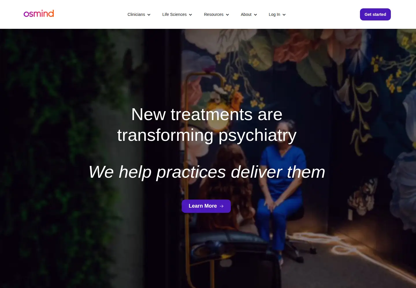Screenshot of osmind.org