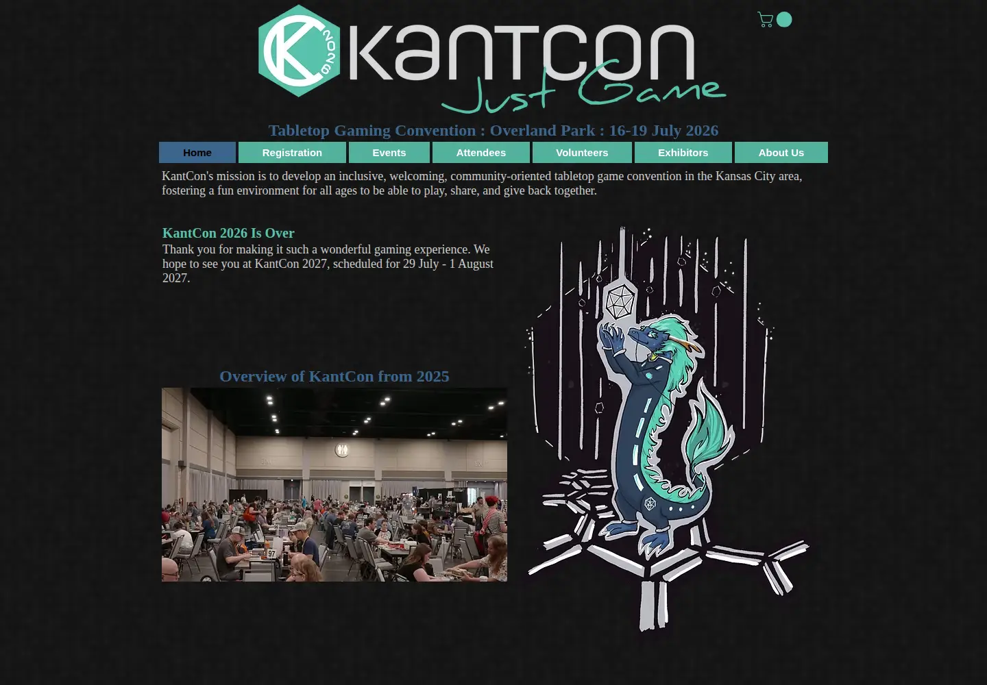 Screenshot of kantcon.com
