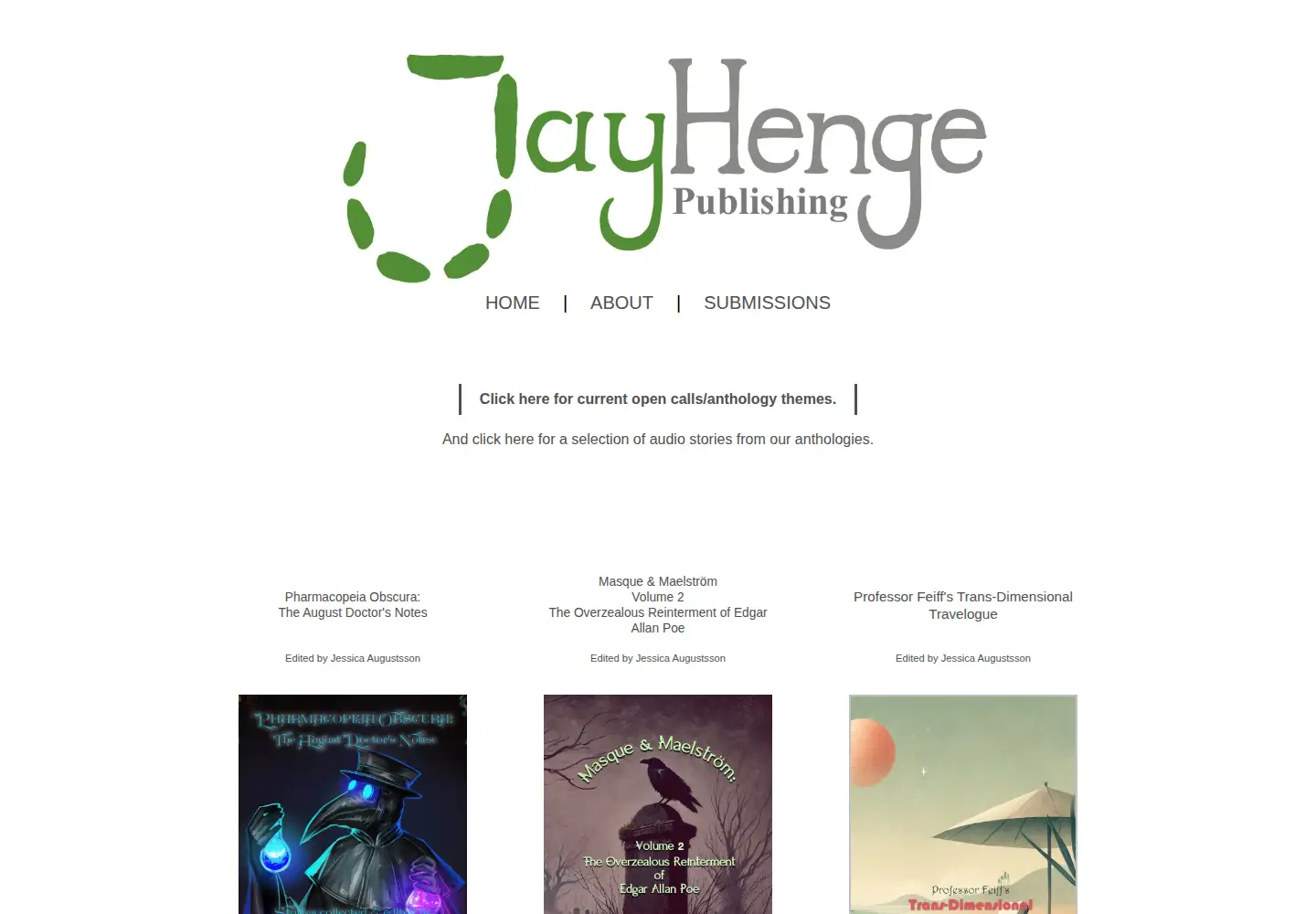 Screenshot of jayhenge.com