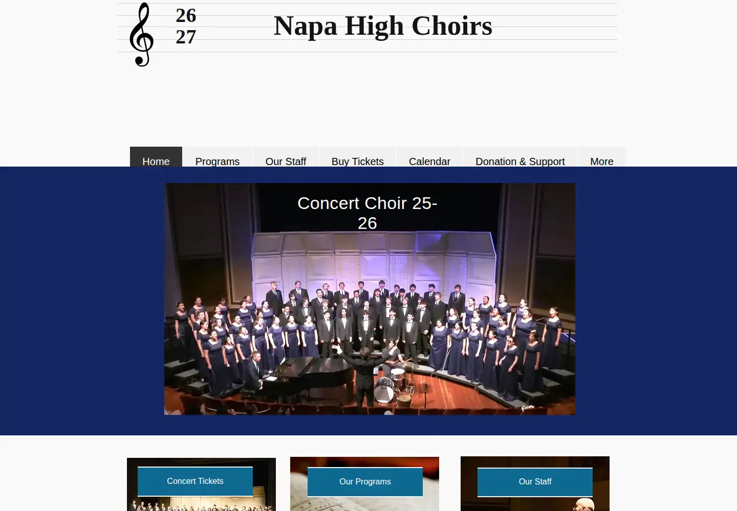Screenshot of napachoir.org
