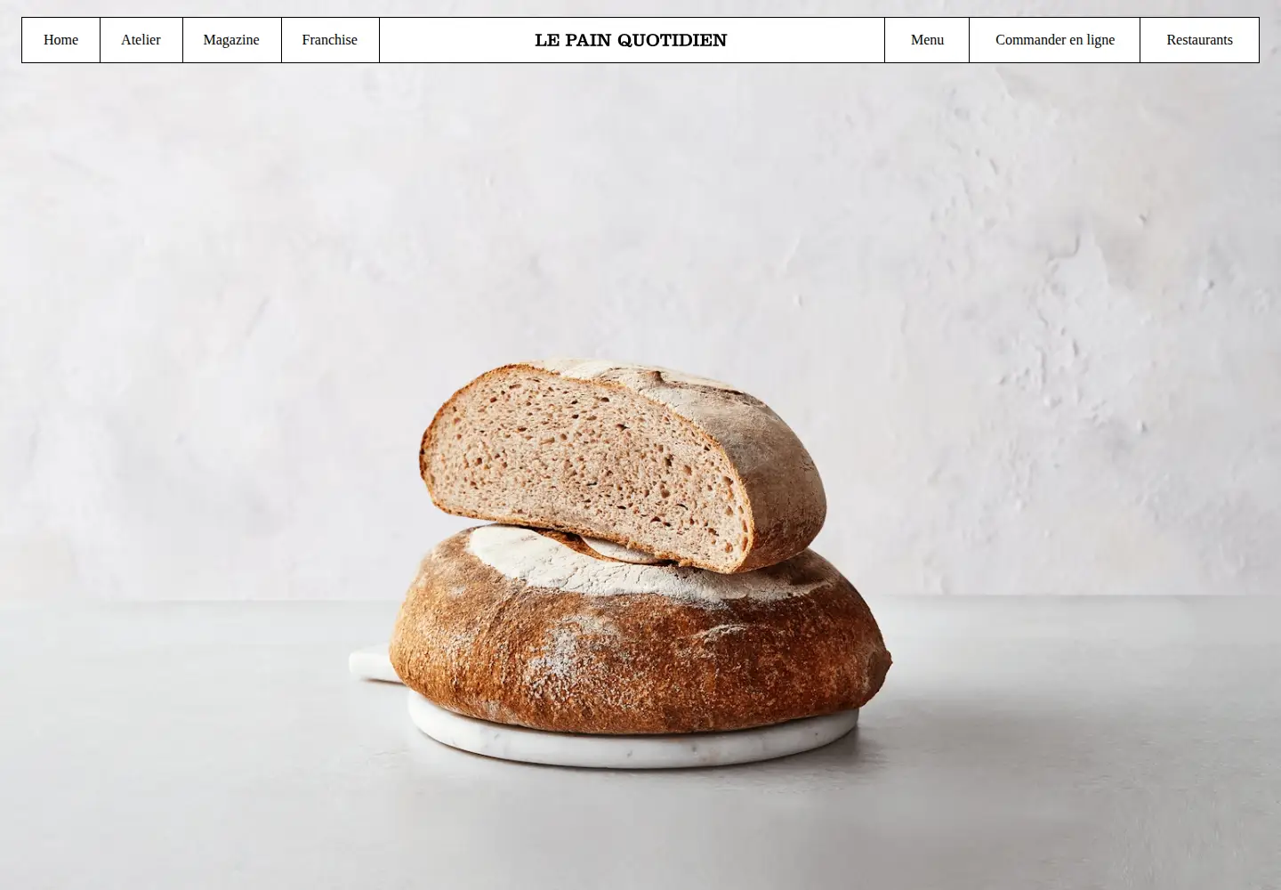 Screenshot of lepainquotidien.com