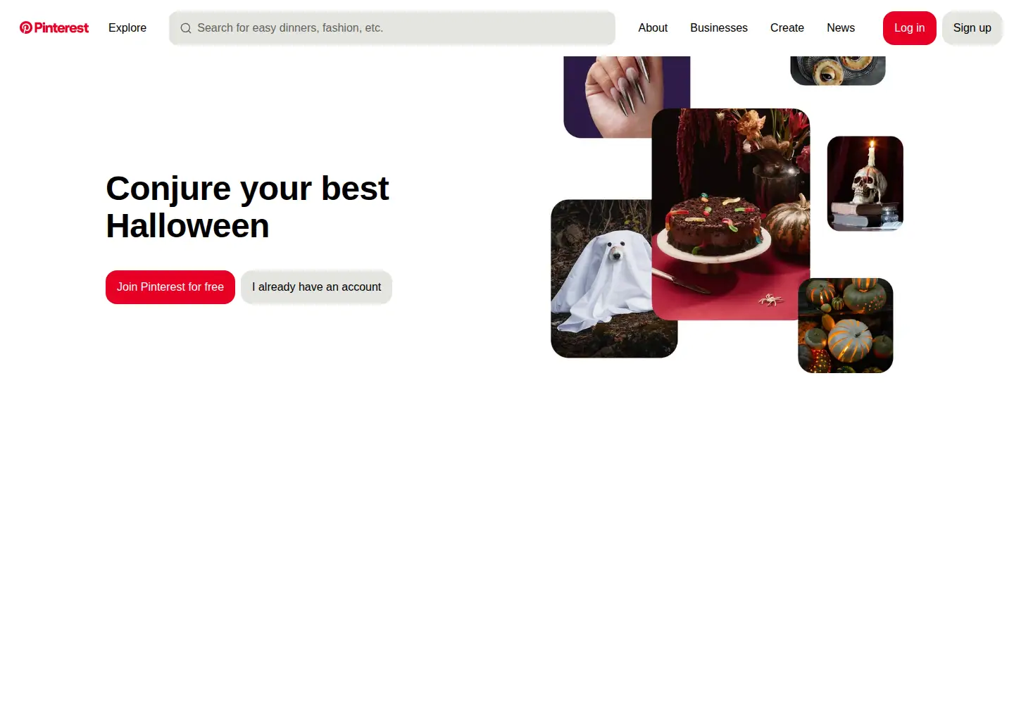 Screenshot of pinterest.jp