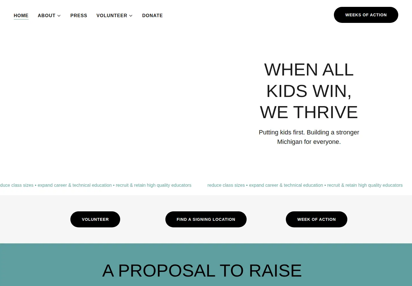 Screenshot of investinmikids.org