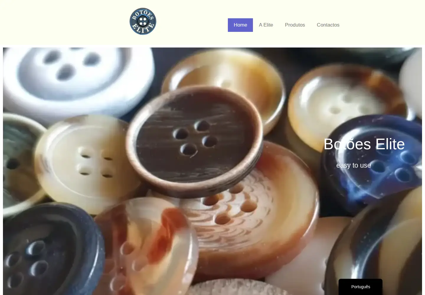 Captured homepage of botoeselite.com in the current scan