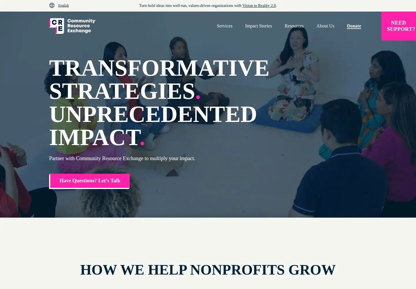 Captured homepage of crenyc.org in the current scan