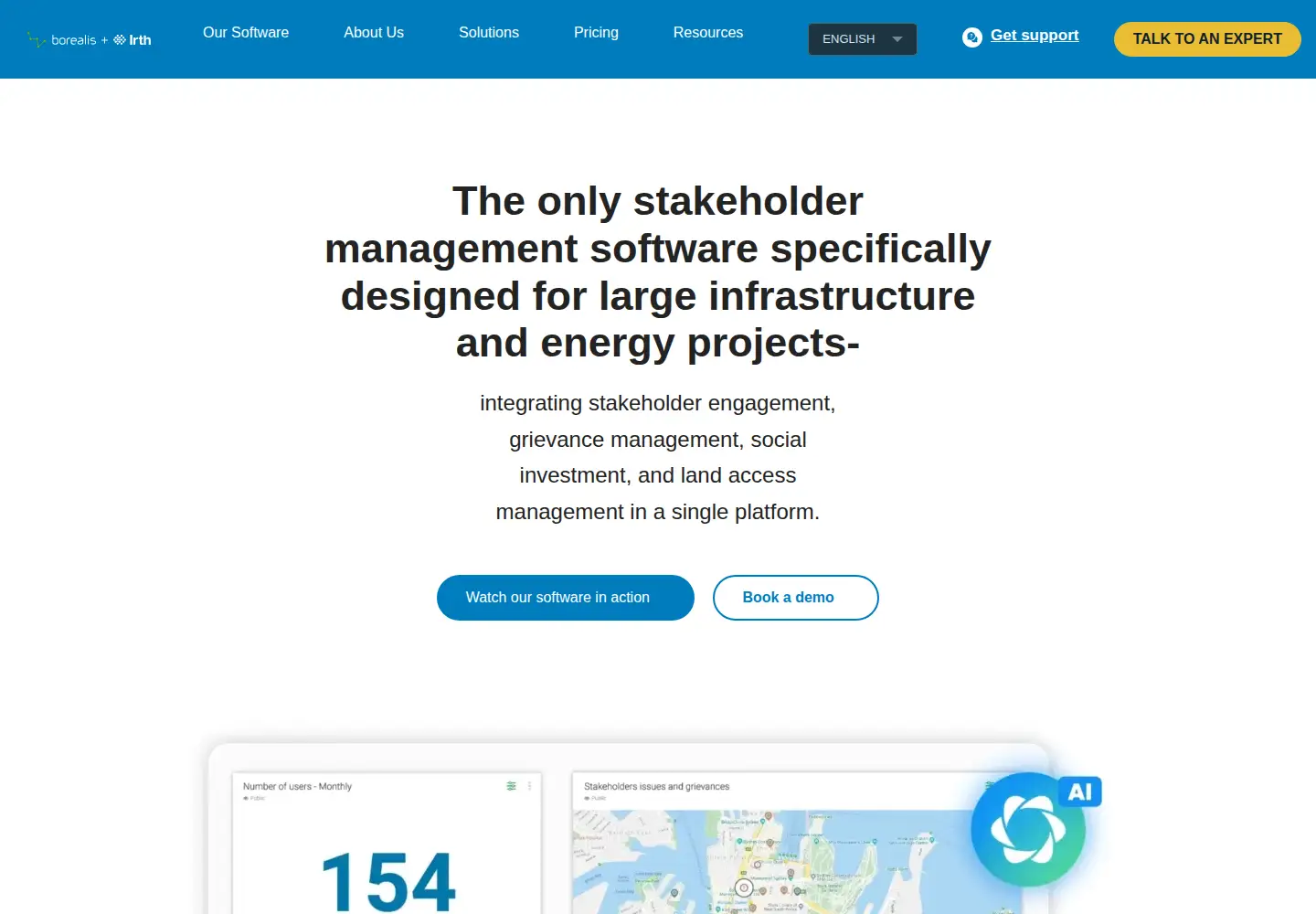 Screenshot of boreal-is.com