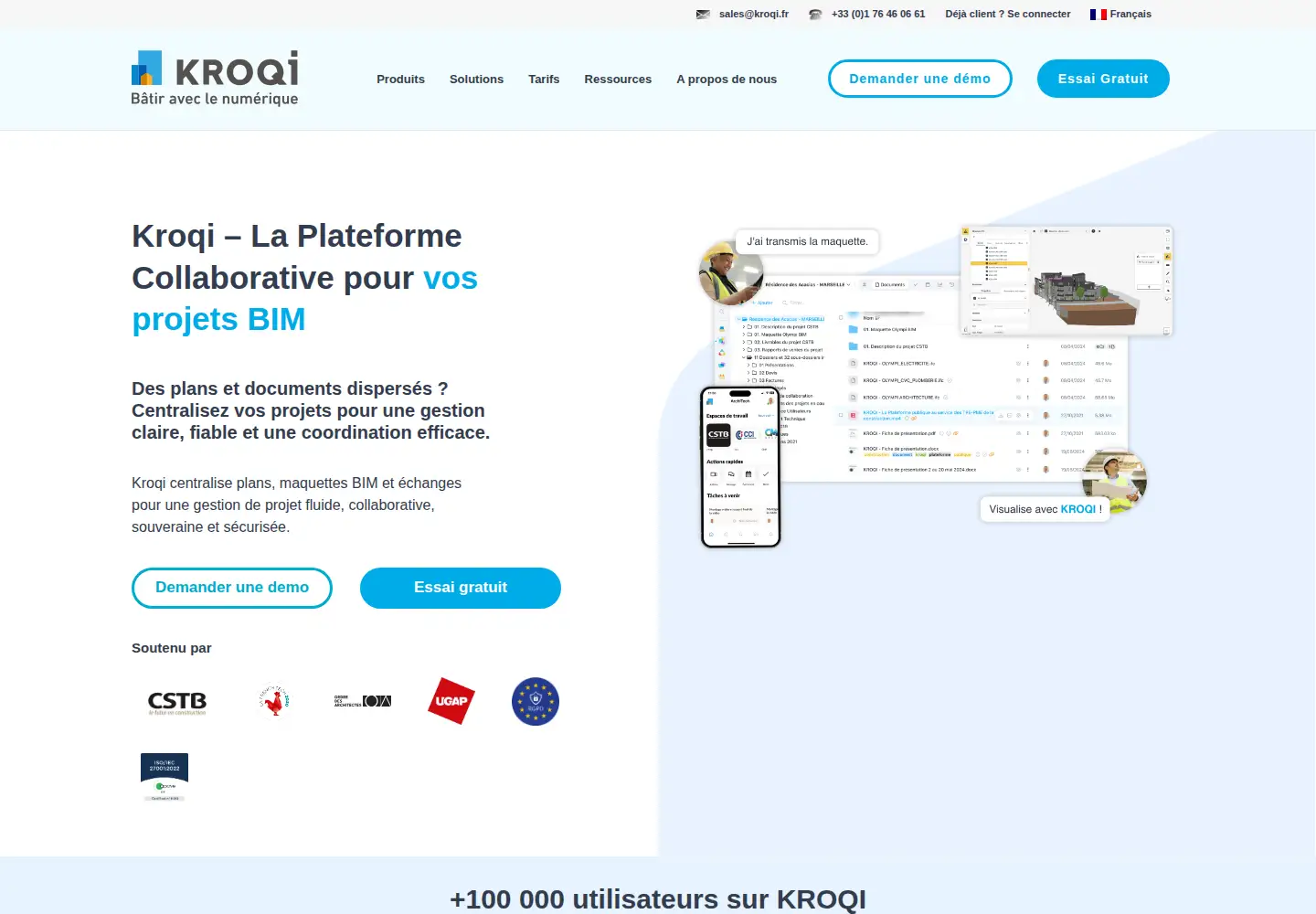 Screenshot of kroqi.fr