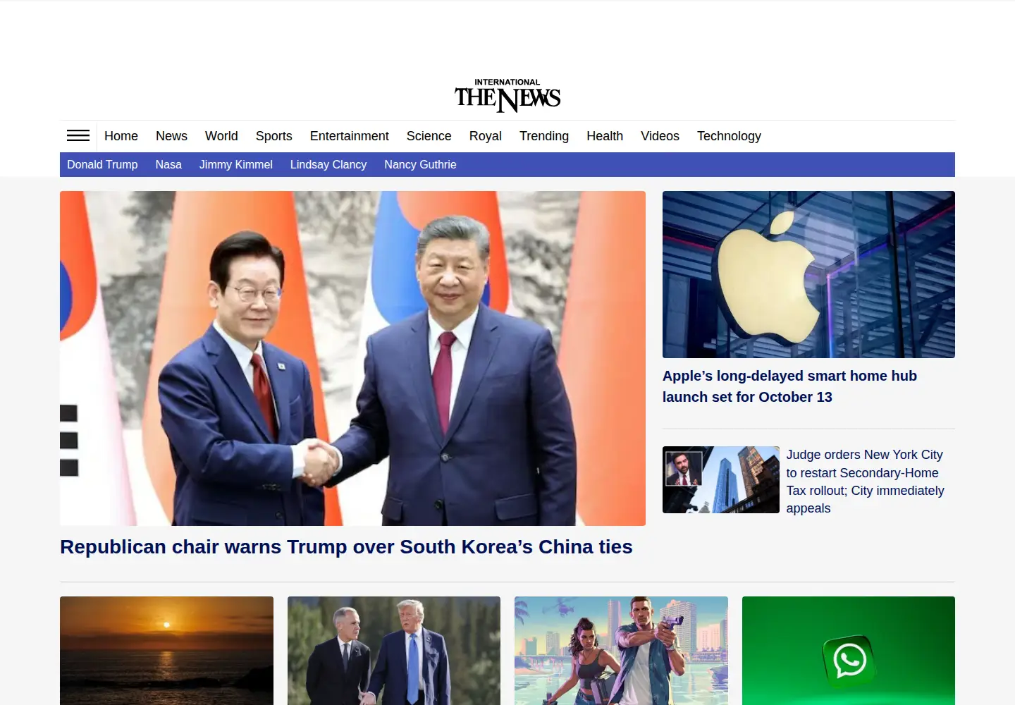 Screenshot of thenews.com.pk