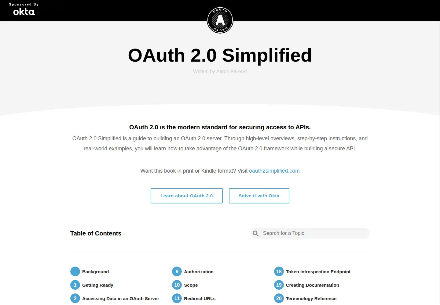 Screenshot of oauth.com
