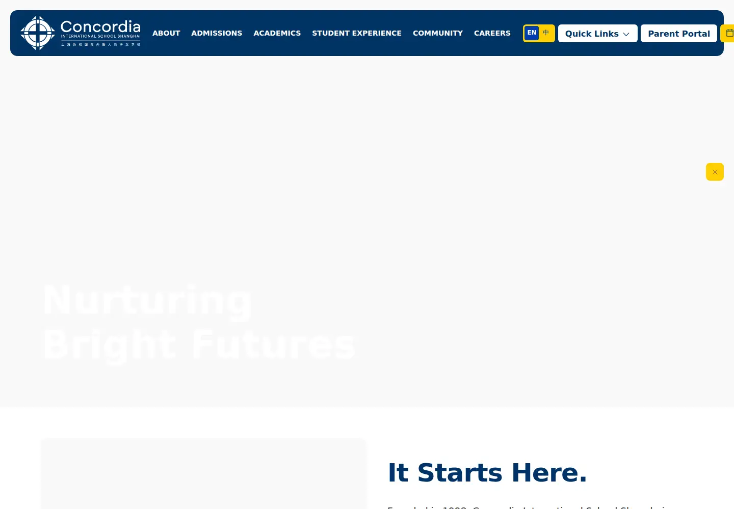 Screenshot of concordiashanghai.org