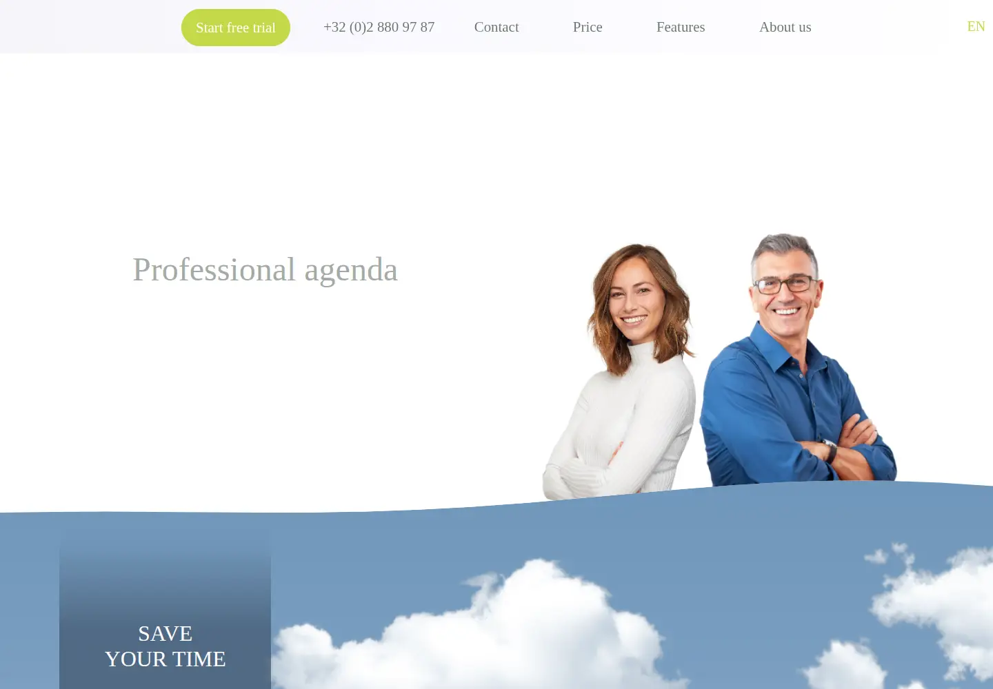 Screenshot of mobminder.com