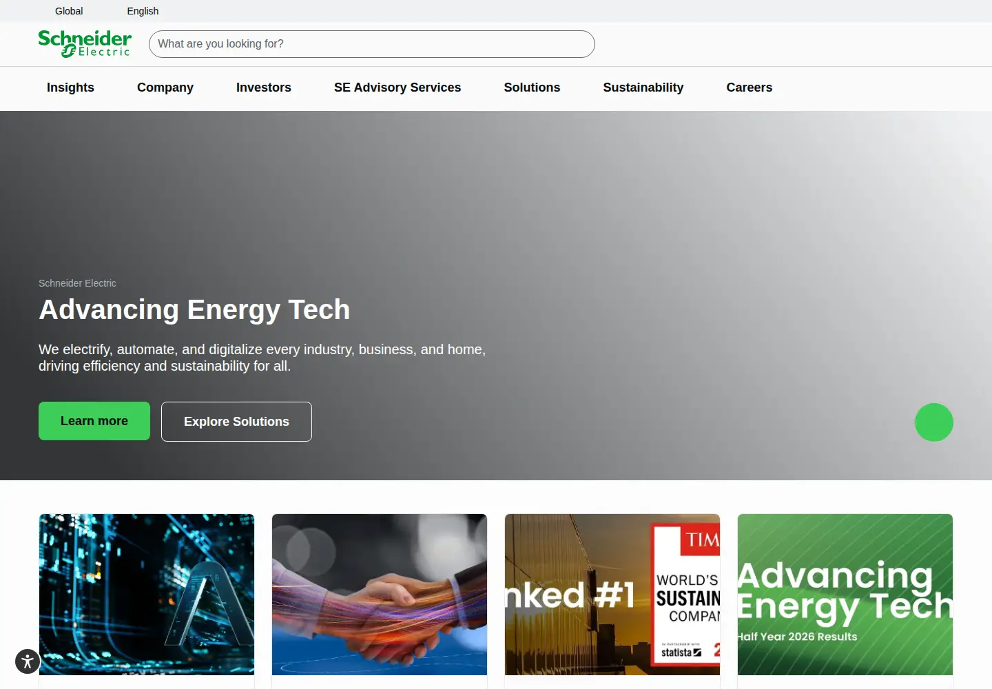 Screenshot of se.com