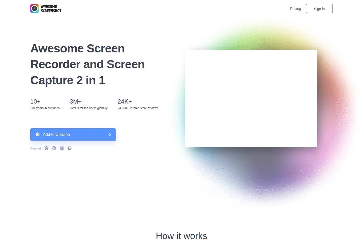 Screenshot of awesomescreenshot.com
