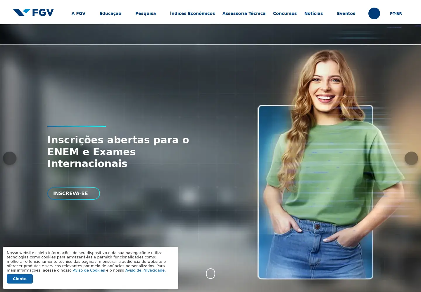 Screenshot of fgv.br