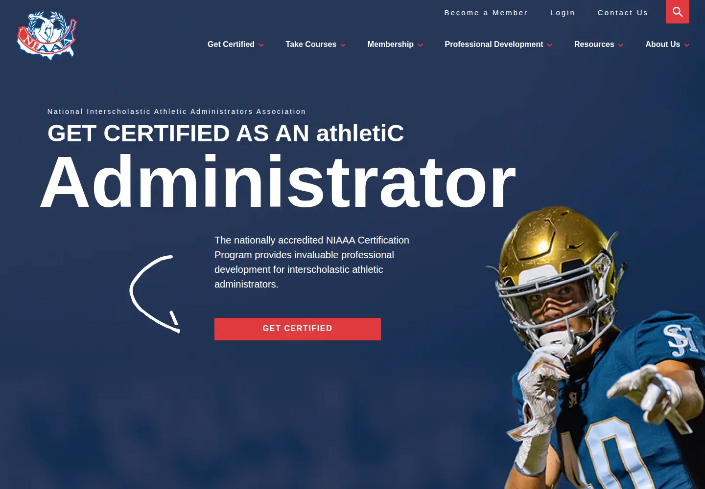 Captured homepage of niaaa.org in the current scan