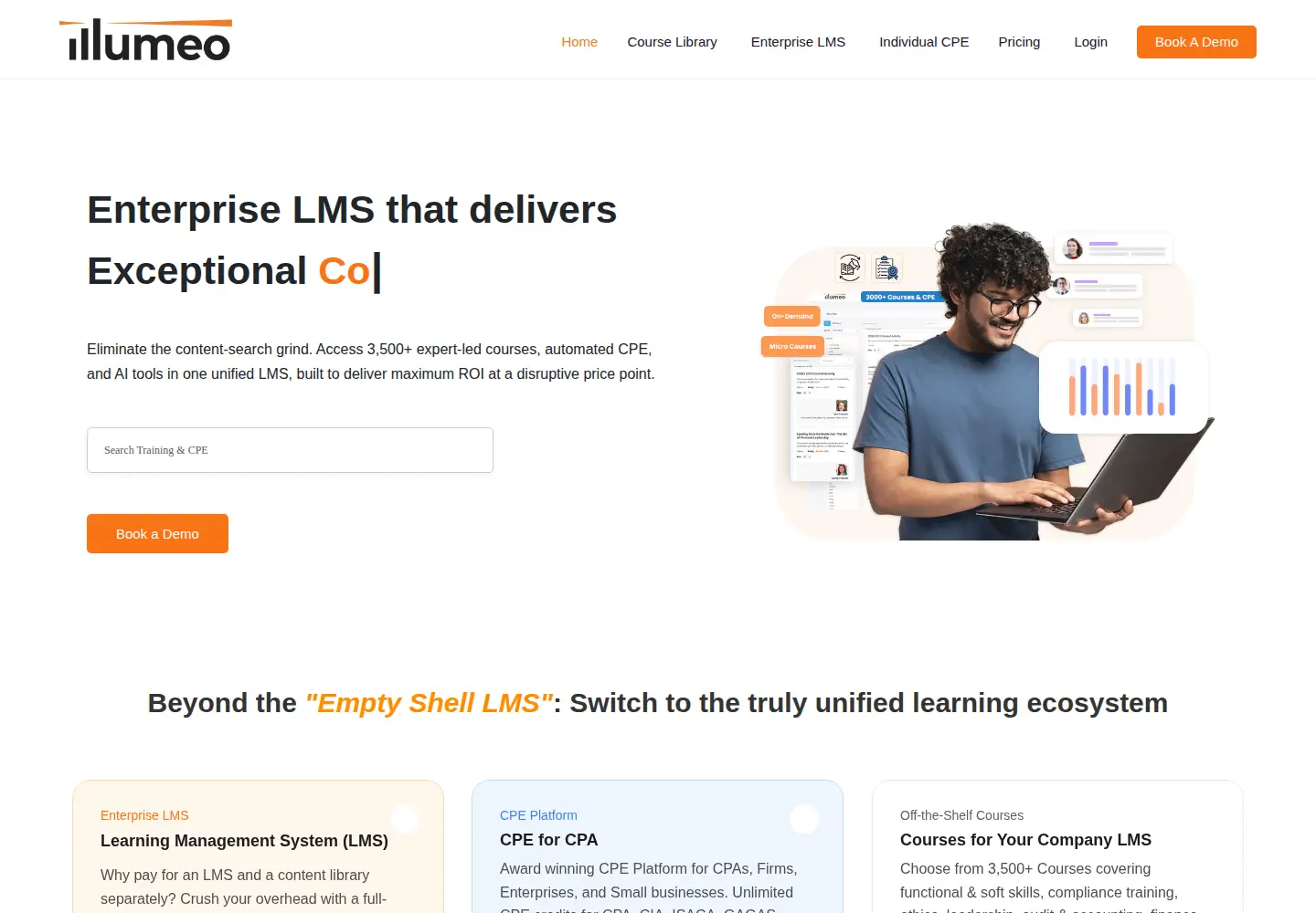 Screenshot of illumeo.com
