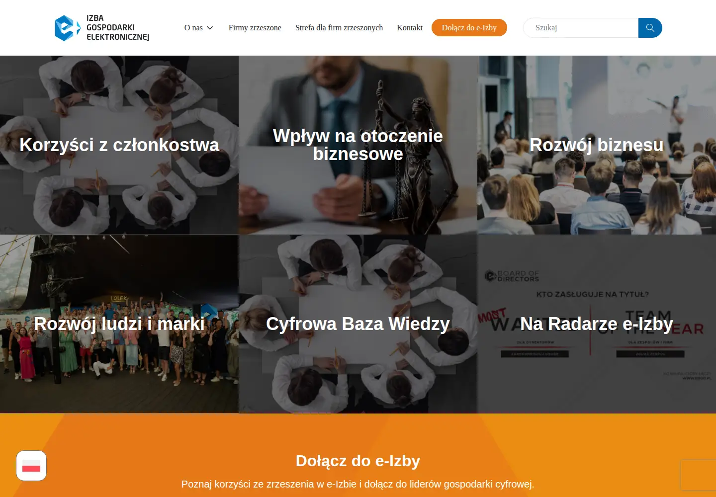 Screenshot of eizba.pl