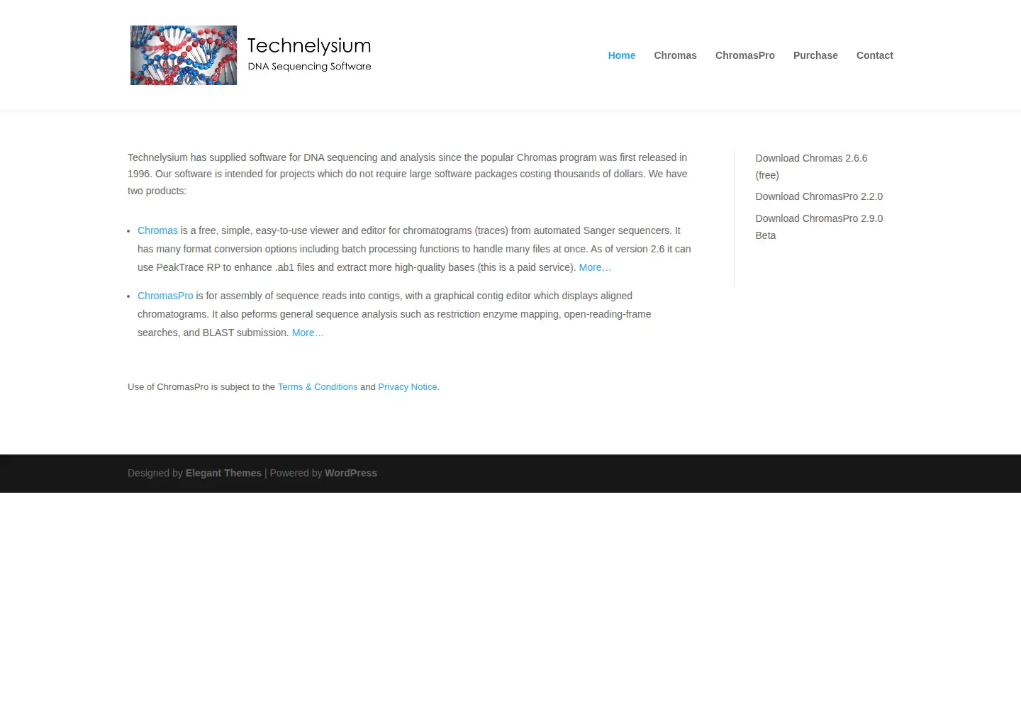 Screenshot of technelysium.com.au