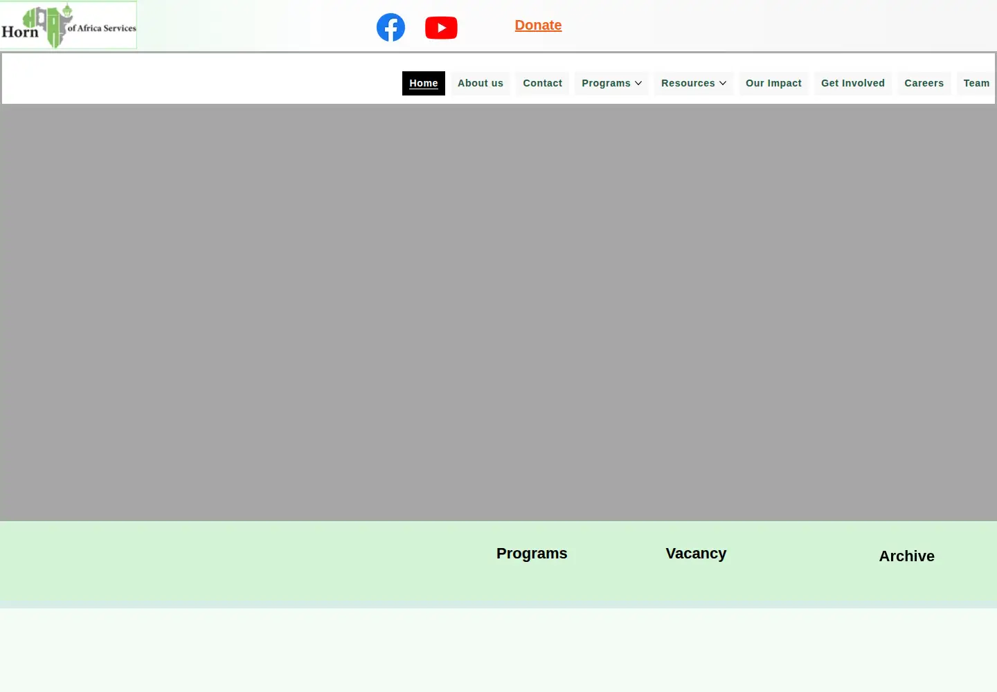 Screenshot of hoas.org