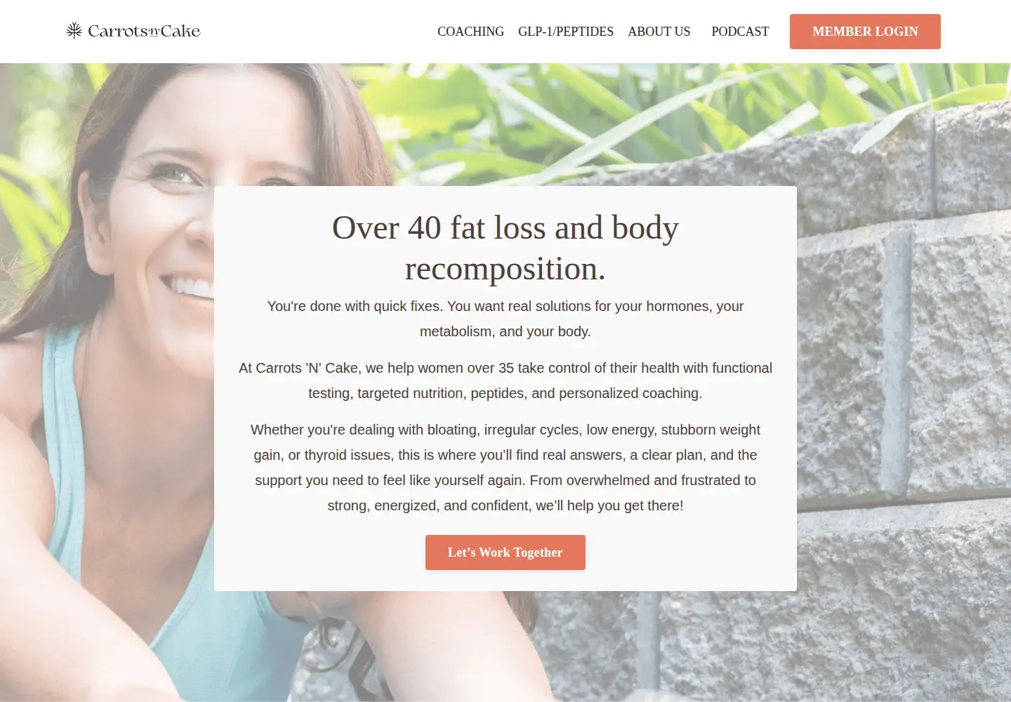 Screenshot of carrotsncake.com