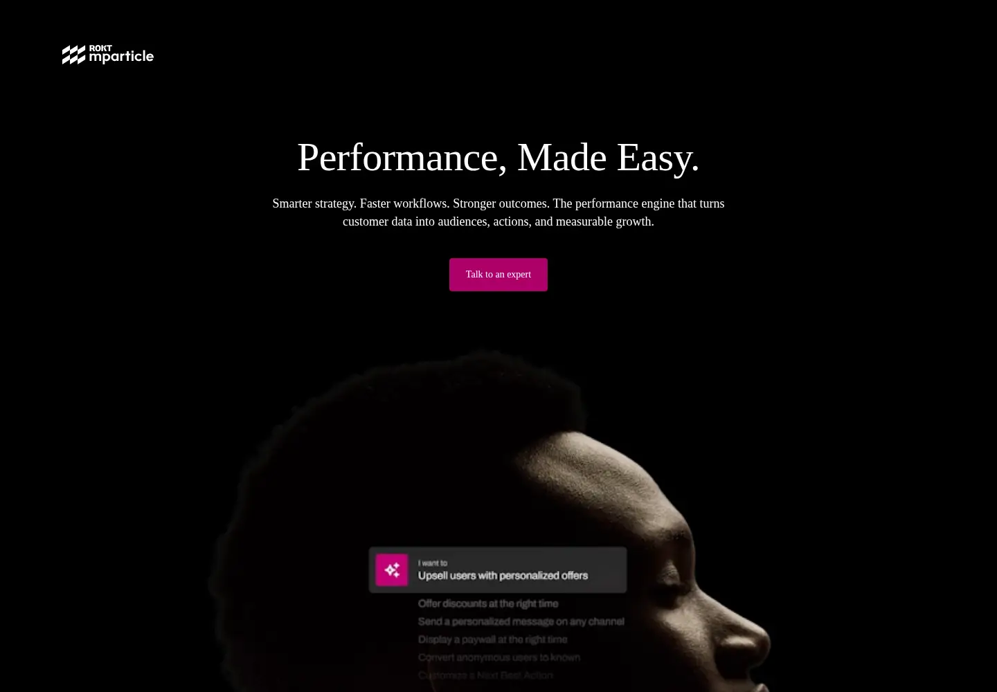 Screenshot of mparticle.com