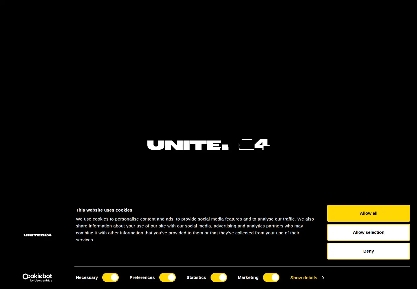 Screenshot of u24.gov.ua