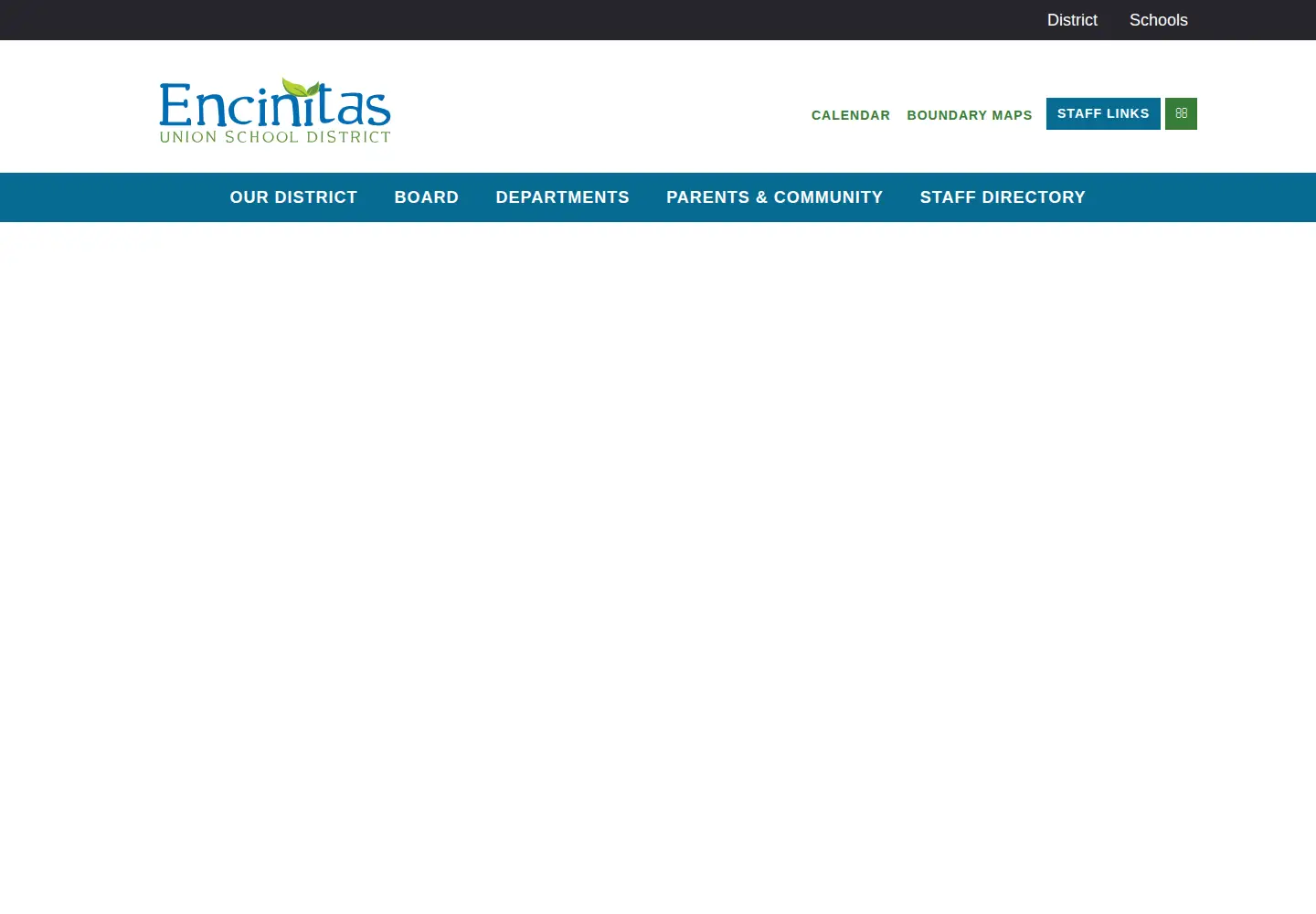 Screenshot of eusd.net