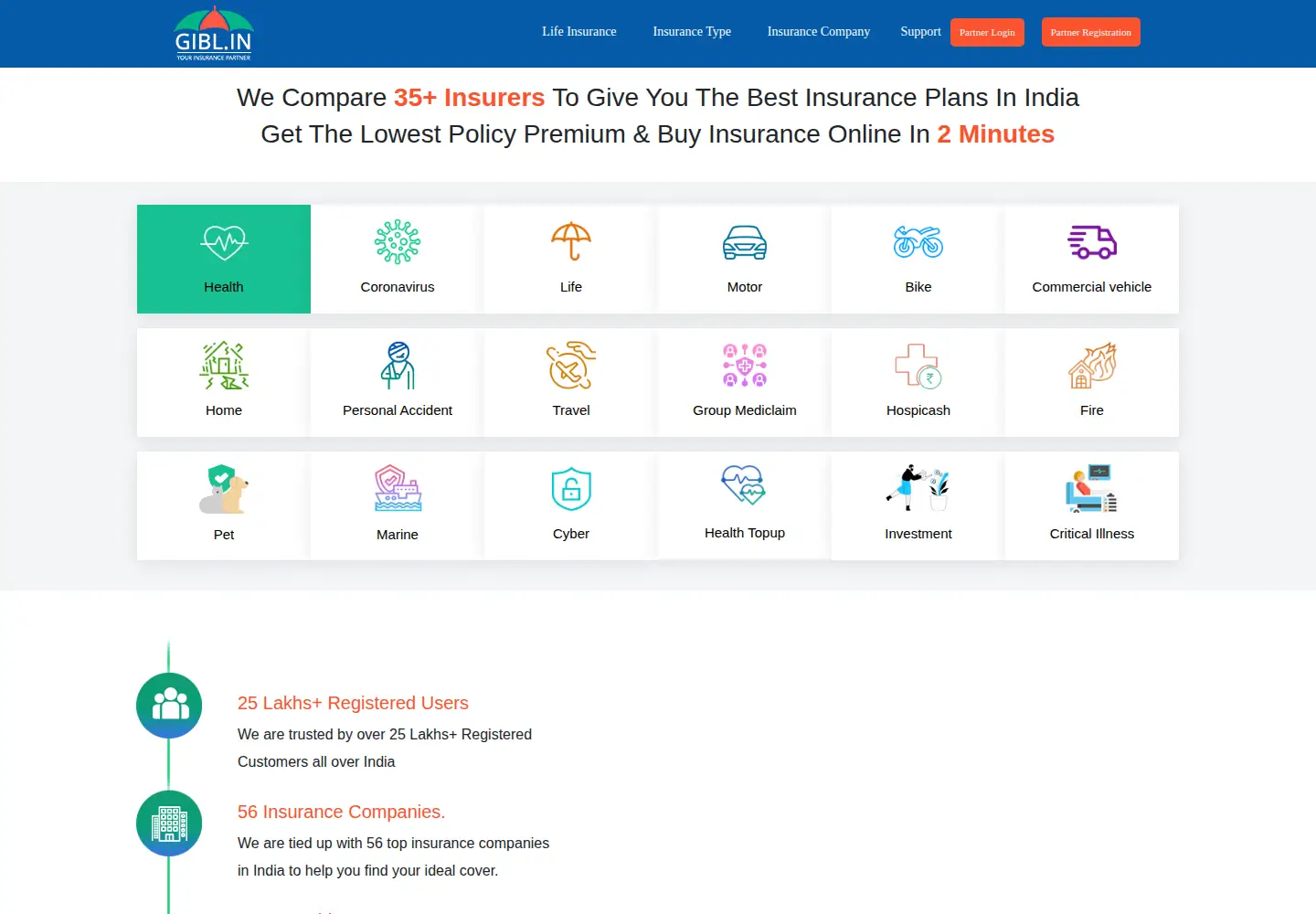 Screenshot of gibl.in