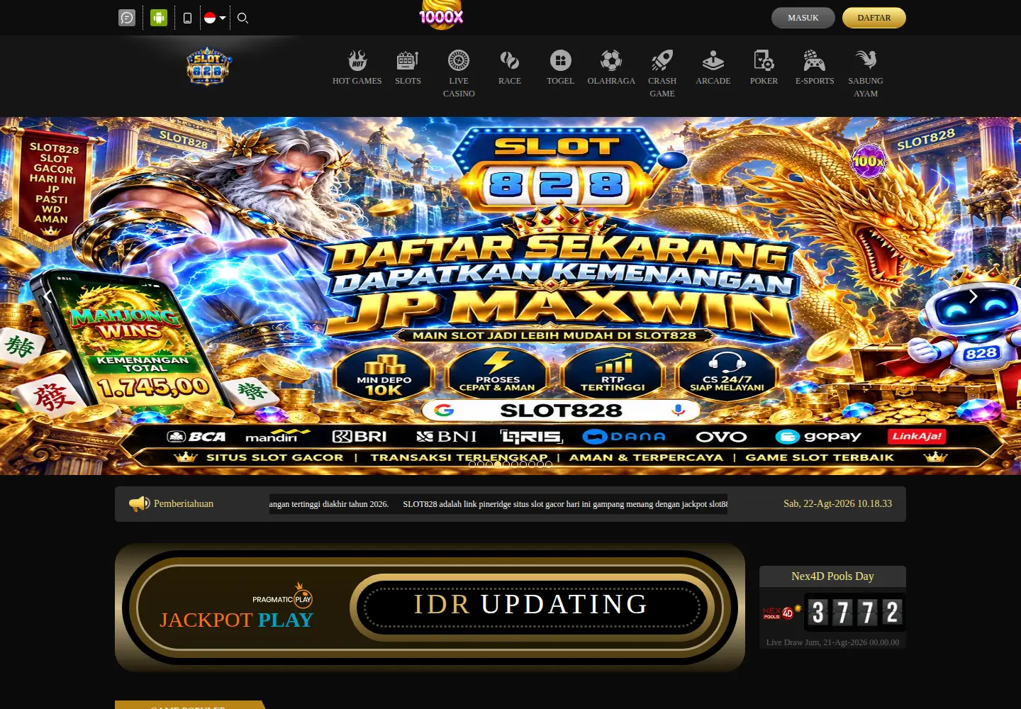 Captured homepage of realfoodgen.org in the current scan