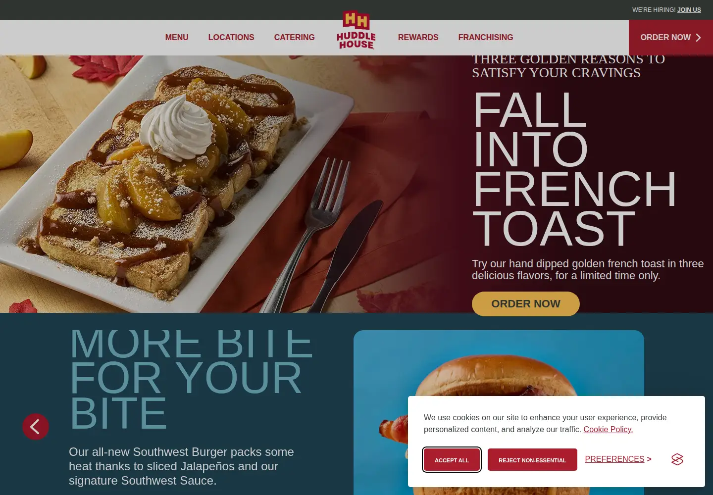 Screenshot of huddlehouse.com