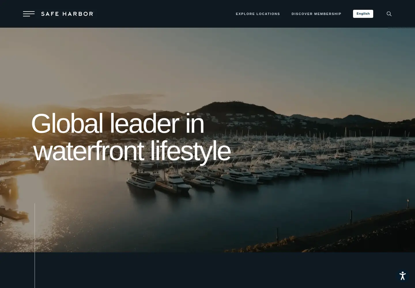 Screenshot of safeharbor.com