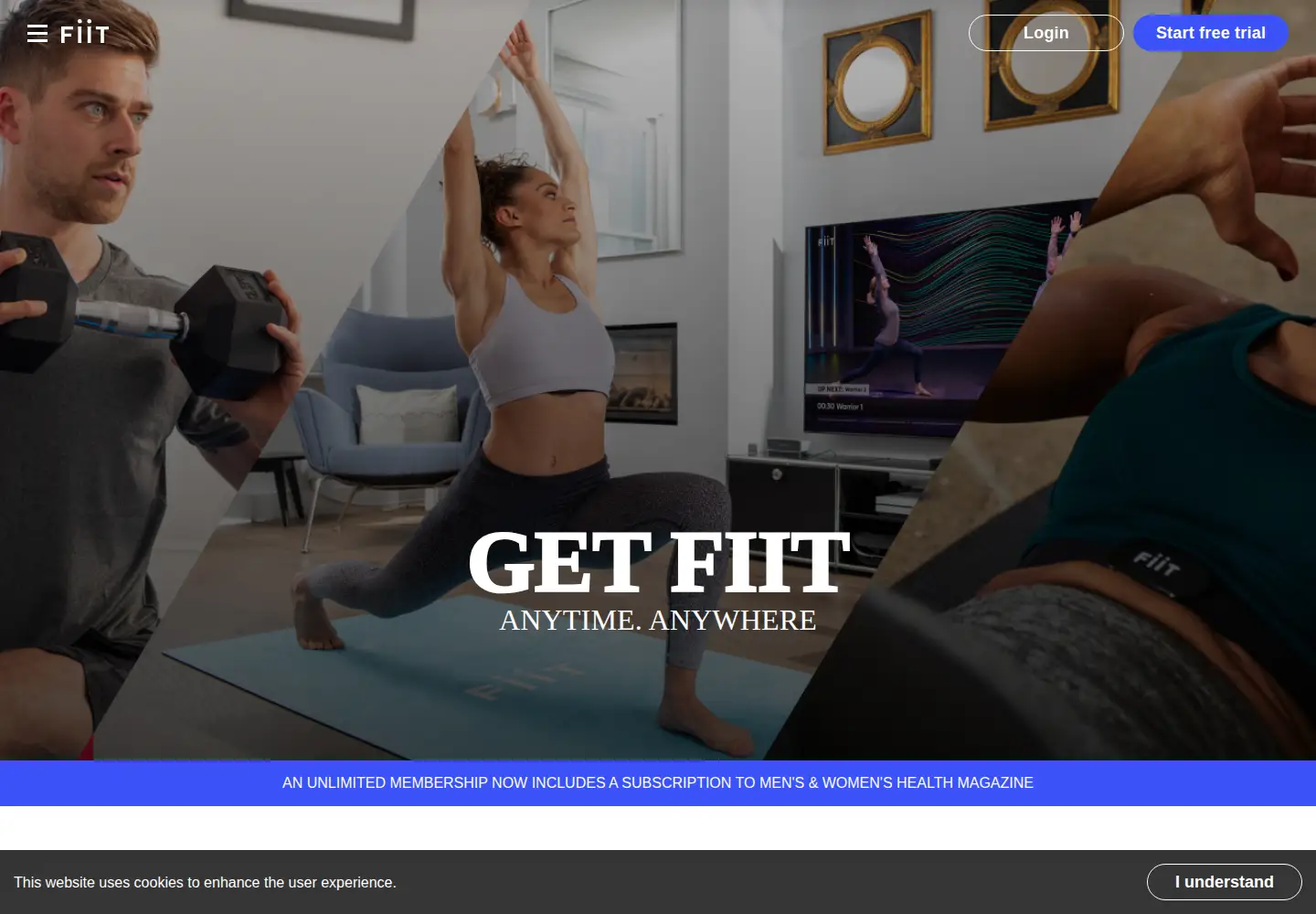 Screenshot of fiit.tv