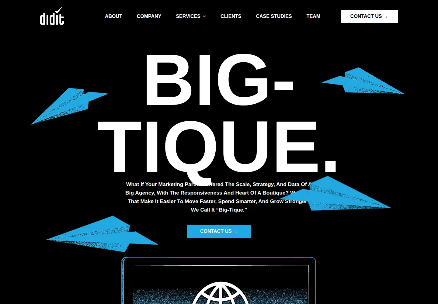 Screenshot of didit.com