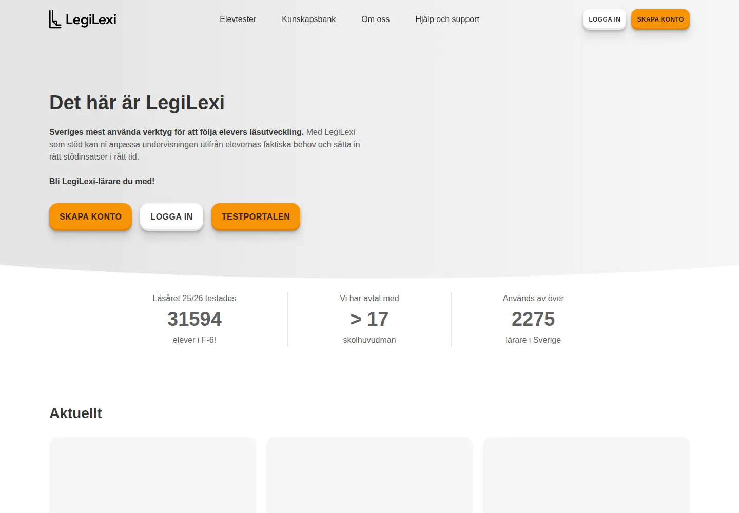 Screenshot of legilexi.org