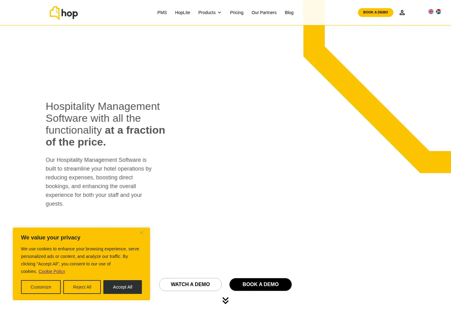 Screenshot of hopsoftware.com